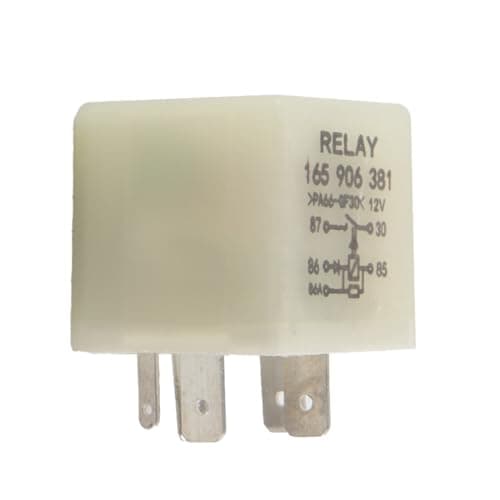 Image of Hoite 165906381 Relay 30 Central Electric Control Unit 12V 40A 5 PIN Through Hole Mount Compatible with Audi Compatible with VW