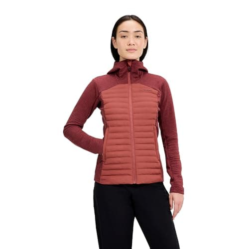 Image of Berghaus Women's Nula Hybrid Synthetic Insulated Jacket | Durable Design | Water Resistant Insulated Jacket, Red, 18