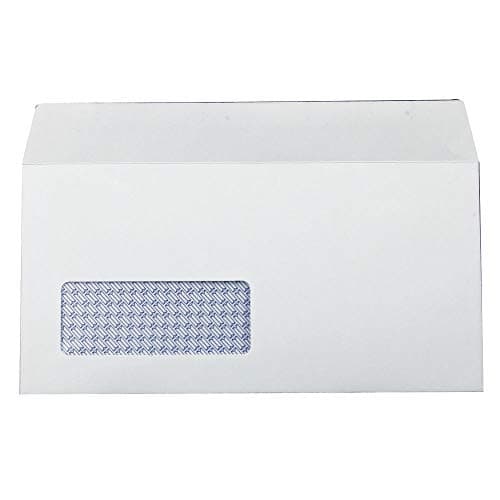 Image of Q-Connect DL Envelopes Window Self Seal 100gsm White (Pack of 1000)