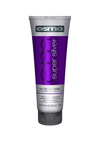 Image of OSMO Super Silver Mask 250 ml – Purple Hair Mask for Blonde, Bleached & Grey Hair – Neutralises Brassy Yellow Tones & Enhances Cool, Ashy Colour