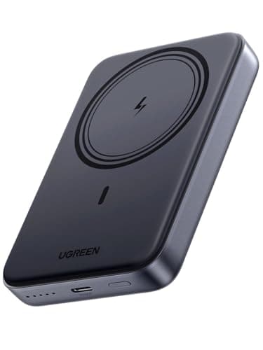 Image of UGREEN Nexode Magnetic Wireless Power Bank Fast Charging, 10000mAh MagSafe-Compatible Portable Charger PD 20W USB-C Battery Pack Compatible with iPhone Air/17/16/15/14/13/12 Plus/Pro/Pro Max/Mini