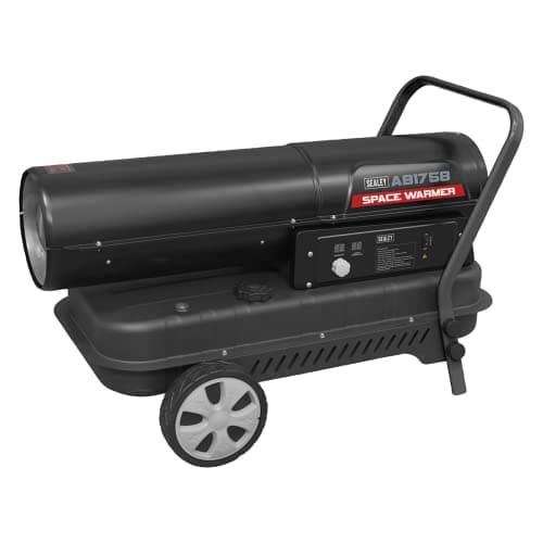 Image of Space Warmer Paraffin/Kerosene/Diesel Heater 175,000Btu/hr with Wheels