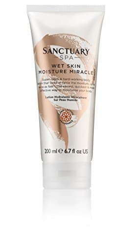 Image of Sanctuary Spa Body Lotion, Wet Skin Moisture Miracle Vegan Body Moisturiser, Cruelty Free, 200 ml
