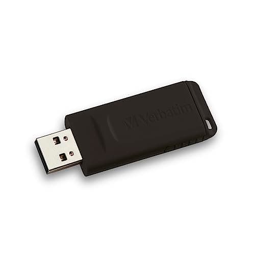 Image of Verbatim Slider USB-flash drive 32 GB - USB 2.0 - USB memory stick - for laptop notebook ultrabook TV car stereo - USB 2.0 stick - data stick with sliding-mechanism - black