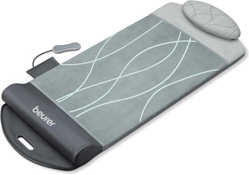 Image of Beurer MG280 Yoga and Stretching Mat, 7 Inflating Air Chambers Position your Body into Accurate Yoga and Positive Stretch Positions, Vibration Massage Function, Heat Function
