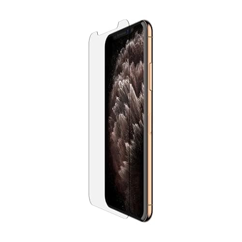 Image of Belkin iPhone 11 Pro Max screen protector TemperedGlass antimicrobial (advanced protection that reduces bacteria on the display by up to 99%)