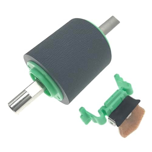 Image of OKLILI LD6187001/PUR-A0001 + LD6092001/SP-A0001 Paper Pickup Roller Separation Pad Compatible with Brother ADS2000W ADS2100W ADS2500W ADS2600W