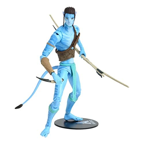 Image of McFarlane Toys, Disney Avatar, 7-inch Jake Sully Classic Avatar Movie Action Figure With 22 Moving Parts, Disney Toys Collectible Figure With Collectors Stand, Ages 12+