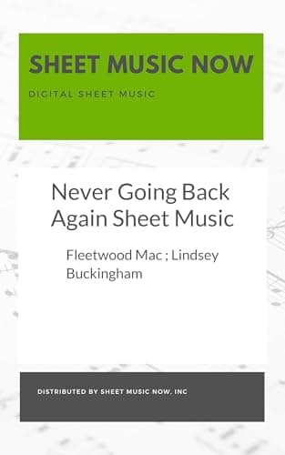 Image of Never Going Back Again Sheet Music