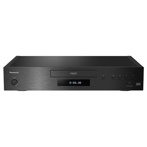 Image of Panasonic DP-UB9000EB1 4K Ultra HD Blu-Ray Player, HDR10+ & Dolby Vision, Smart Ready, Aluminium, Black