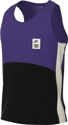 Image of Nike Men's M Nk Df Starting5 JSY Basketball Jersey, Field Purple/Black/Phantom/Field Purple, M