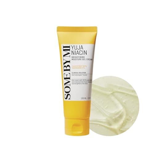 Image of SOME BY MI Yuja Niacin Brightening Moisture Gel Cream 100ml – Korean Skincare Moisturiser with 10 Vitamins & Niacinamide – Lightweight Hydrating Cream for Dark Spots, Pigmentation & Dull Uneven Skin