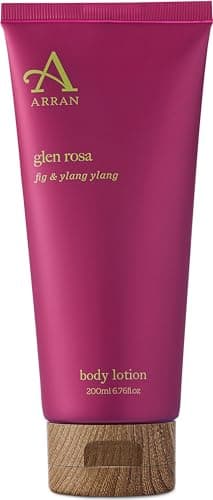 Image of Arran Sense of Scotland Glen Rosa Body Lotion (200ml) with Fig, Ylang Ylang, and Crushed Green Leaves for Warm, Sweet, and Delicate Hydration