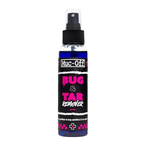 Image of Muc-Off Bug and Tar Remover - Fast Acting Biodegradable Cleaner for Bug Splatter, Tar, and Road Grime - Safe on Paint, Metal, Chrome, and Glass - 100ml