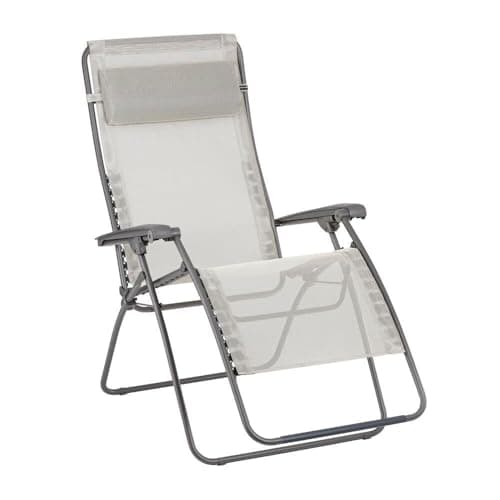 Image of Lafuma Relax Chair Zero Gravity - XL RSXA Clip XL Batyline® Iso Beige Seigle