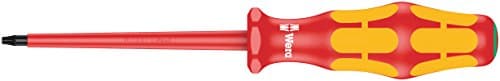 Image of Wera 05006184001 8 x 80 mm TX "167i VDE" Insulated Screwdriver for TORX Screws - Silver