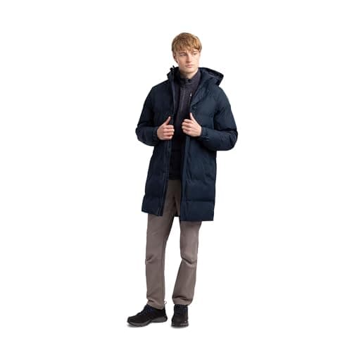 Image of Trespass Mens Padded Jacket Outdoor Casual with Hood and Zip Pockets Clipster