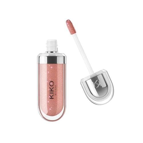 Image of KIKO Milano 3D Hydra Lip Gloss – High Shine, Hydrating, Plumping, Non-Sticky, Moisturizing Lip Makeup – 20 Chestnut – 6.5ml