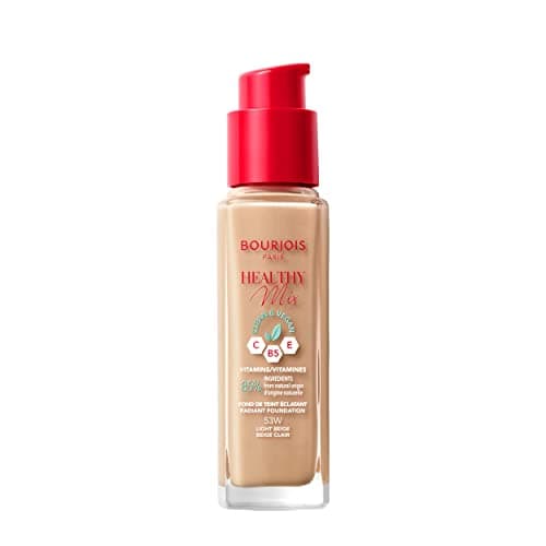 Image of Bourjois - Healthy Mix Clean Foundation, Foundation, Shade 053, Light Beige 30ml