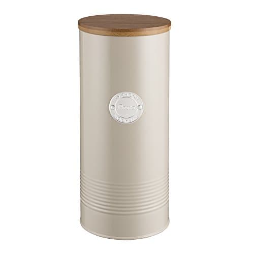 Image of Typhoon Living Cream 2.5 L Pasta Storage Canister with Bamboo Fibre Lid