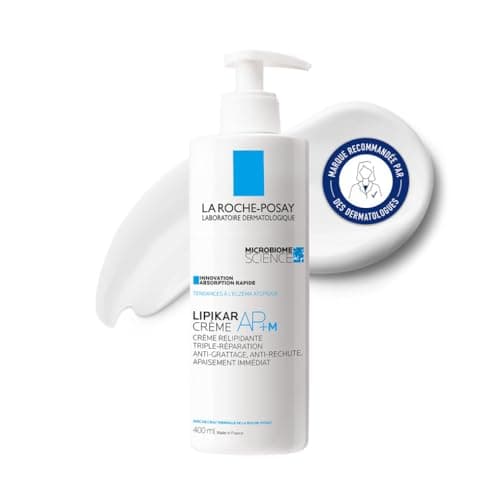 Image of La Roche-Posay - Lipikar Lipid-Replenishing Cream AP+M - Moisturizing Body Cream - Soothes Dry and Atopic Skin - Shea Butter, Aqua Posae Filiformis, Niacinamide, Glycerin, Thermal Spring Water