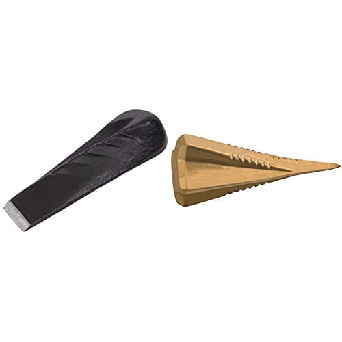 Image of Roughneck ROU65510 Wood Twister Splitting Wedge 5lbs/2.3kg & ROU65504 Wood Grenade Splitting Wedge