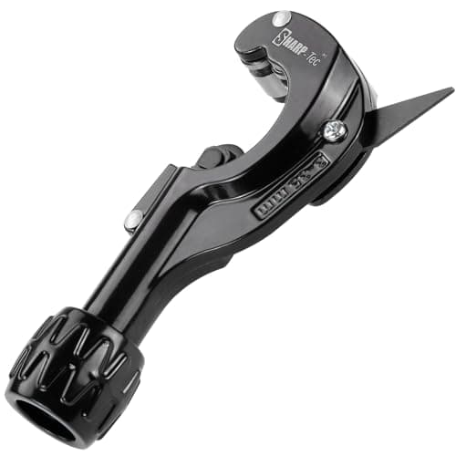 Image of Sharp-tec 3-35mm Pipe Cutter, Adjustable Tube Cutter with Aluminum Alloy Body, Copper Pipe Cutting Tool for Plumbing with Blade for deburring