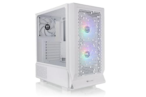Image of Thermaltake Ceres 330 TG ARGB Mid Tower Chassis Project Stealth & BTF Compatible Snow