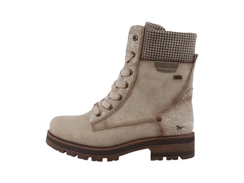 Image of Mustang Women's 15M0042002 Ankle Boots, Off-White, 38 EU, off-white, 6 UK