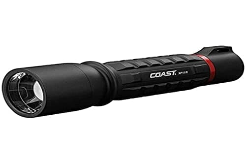 Image of Coast XP11R Rechargeable Dual Power LED Torch- 2100 Lumens Black