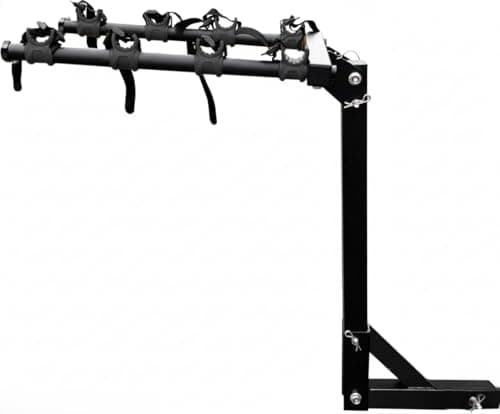 Image of MAXXHAUL 50250 Hitch Mount 2-Arm Style 4 Bike Rack