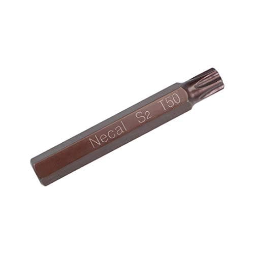 Image of sourcing map Torx Bits 3/8 Inch 10mm Hex Shank 75mm Length Magnetic Screwdriver T50 Screw Driver Bit S2 Alloy Steel