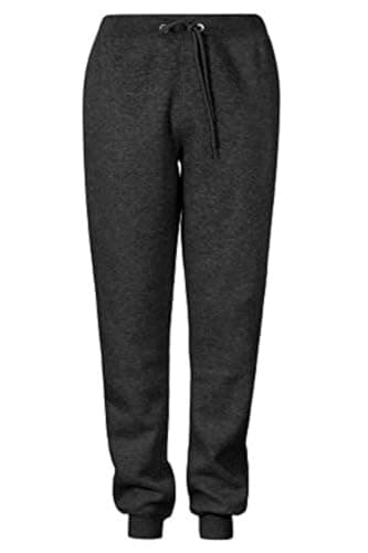 Image of UrbanFit Men's Slim Fit Fleece Plain Zipper Pockets Sweatpants Warm Tight Tracksuit,Men's Jogger Bottoms, Bottoms for Men,Gym Sports Joggers (Black, XL)