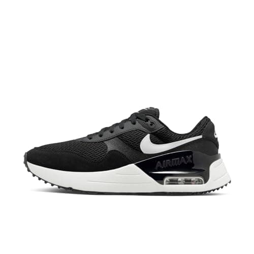 Image of NIKE Men's Air Max SYSTM Sneaker, Black/White-Wolf Grey, 9 UK