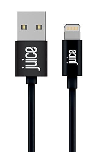 Image of DISCONTINUED Juice Apple Lightning Cable 3m Round Black,iPhone 14, Max, Pro, Plus, iPhone 13, Max, Pro and Mini, iPhone 12, Max, Pro and Mini, iphone 11, Pro, X, Xr, iPhone 8, 7, 6, SE, 5, iPad,