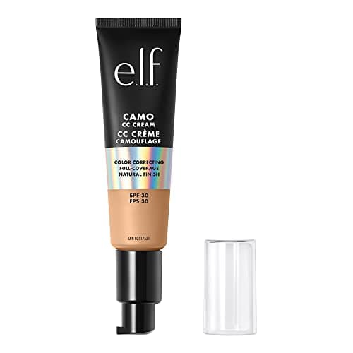 Image of e.l.f. Camo CC Cream, Color Correcting Medium-To-Full Coverage Foundation with SPF 30, Medium 330 W, 1.05 Oz (30g)