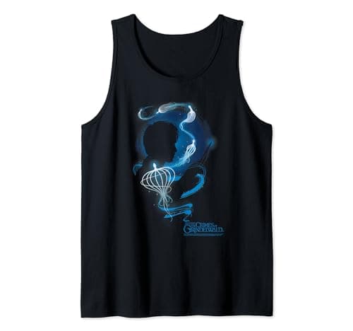 Image of Fantastic Beasts: The Crimes of Grindelwald Newt Silhouette Tank Top