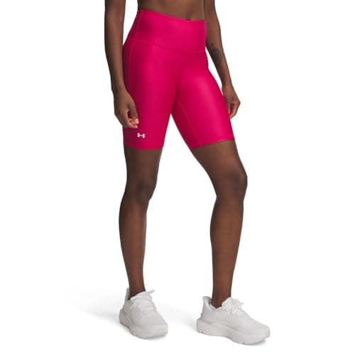 Image of Under Armour Women's Tech Bike Shorts, Ladies Bike Shorts with Ergonomic Compression Fit, Breathable and Fast-Drying Gym Shorts