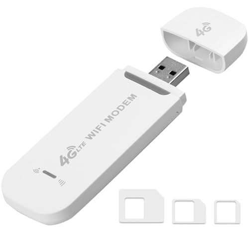 Image of 4G USB Modem Dongle 150Mbps Pocket Wifi with SIM Card Slot Wireless Wifi USB Dongle Pay as You Go High-Speed Mobile Internet Adapter Pocket 4G Internet Hotspot for Phones Laptops Car Outdoor