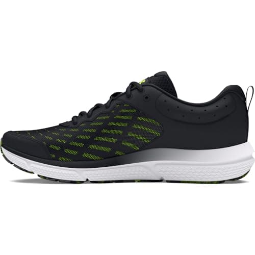 Image of Under Armour Mens Charged Assert 10 Running Shoes Black 9 (44)