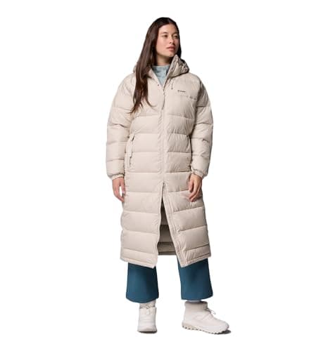Image of Columbia Women's Pike Lake 3 Long Jacket, Puffer Jacket, Dark Stone, Small
