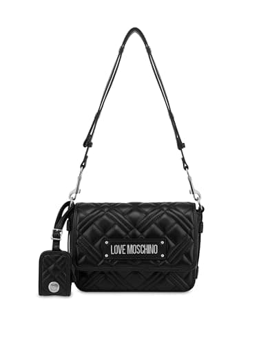 Image of Love Moschino Jc4210pp0m, Women's Shoulder Bag, One Size, Black, 22,5x16x7