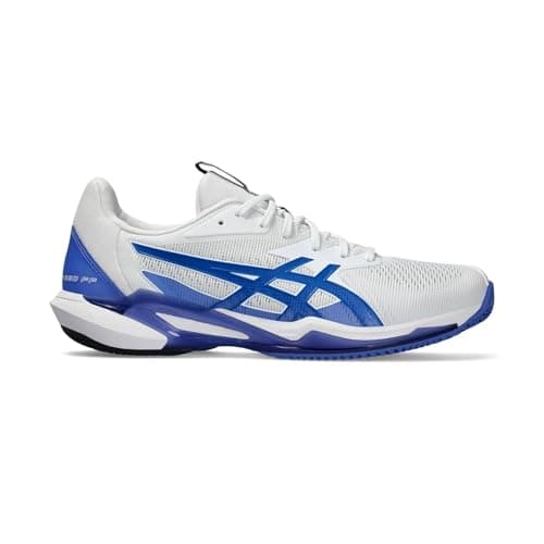 Image of ASICS 1041A437-100 Solution Speed FF 3 Clay Men White/Tuna Blue UK 7