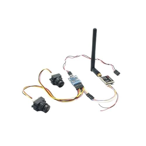 Image of 5.8G 48CH 4.3 Inch FPV Monitor 480 * 272px And Channel Dual Video Camera 600mW Transmitter,Compatible For RC Car Plane(FPV set)