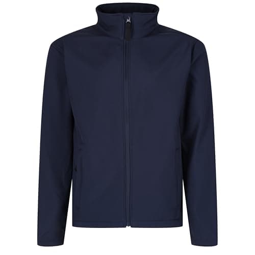 Image of Regatta Professional Men's Reid Softshell Jacket, Water Repellent & Quick Drying - Perfect for Outdoors, Walking, Hiking & Camping