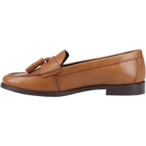 Image of Hush Puppies Female Connie Tassel Loafer, Tan, 6