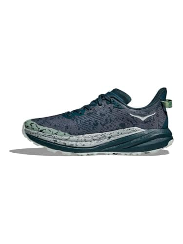 Image of HOKA ONE ONE 1155150-BZY Speedgoat 6 GTX Men Blue Twilight/DRUZY UK 8