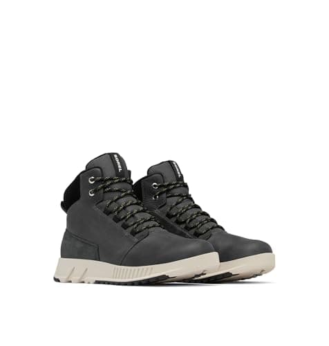 Image of Sorel Mens Mac Hill Lite Mid Plus Waterproof Fashion Boot, Grill Black, 7 UK