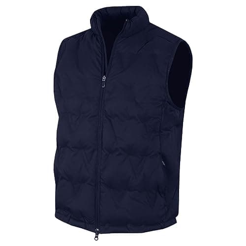 Image of Callaway Golf Mens Chev Welded Quilted Vest Gilet - Peacoat - XXL