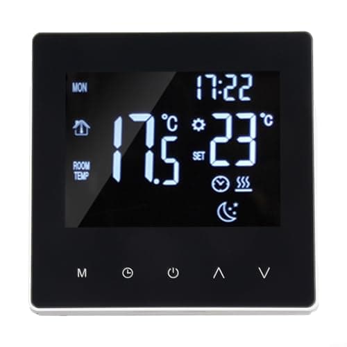 Image of Programmable Thermostat for Home Room Temperature Control with App & Touch Screen(white)